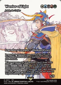 Jodah, the Unifier - Warrior of Light Final Fantasy- Through the Ages